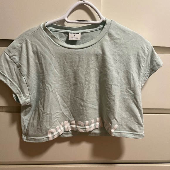 gym shark cropped tee - Picture 2 of 3